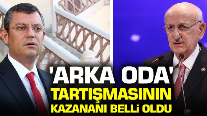 Özgür Özel ile İsmail Kahraman arasındaki 'Arka oda' tartışmasının kazananı belli oldu