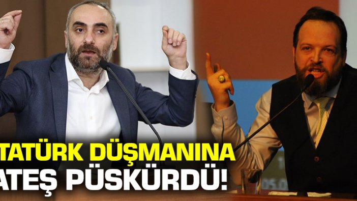 İsmail Saymaz, Atatürk düşmanı Fatih Tezcan'a ateş püskürdü