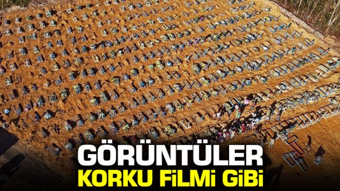 Brezilya'da ölüler toplu mezarlara gömülüyor: "Korku filmi gibi"