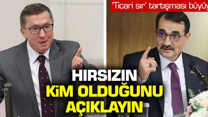 Lütfü Türkkan'dan Bakan Dönmez'e çağrı: "Hırsızın kim olduğunu açıklayın"