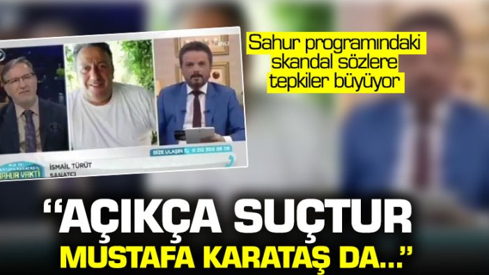 İsmail Türüt'ün CHP ile ilgili skandal sözlerine RTÜK üyesi İlhan Taşçı'dan sert tepki