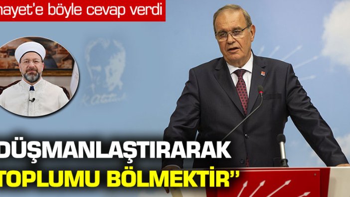 CHP'den Diyanet İşleri açıklaması
