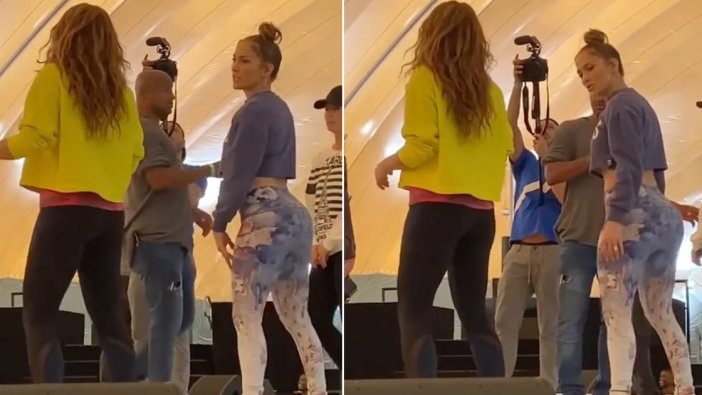 Jennifer Lopez ve Shakira’dan kalça şov!