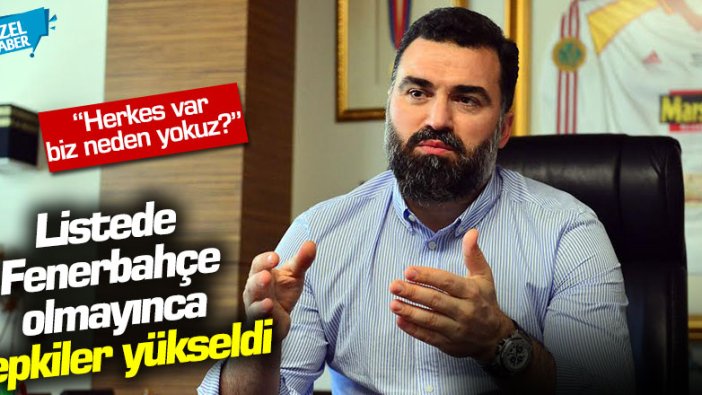 Türkiye Profesyonel Futbolcular Derneği Fenerbahçe'yi es geçince...