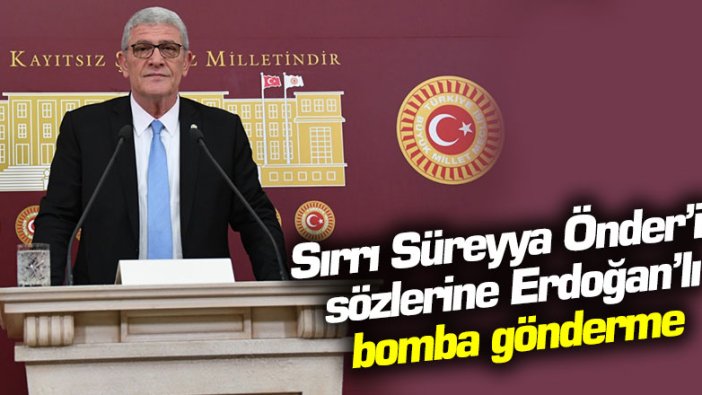 İYİ Parti'li Müsavat Dervioşoğlu'dan Sırrı Süreyya Önder'e cevap