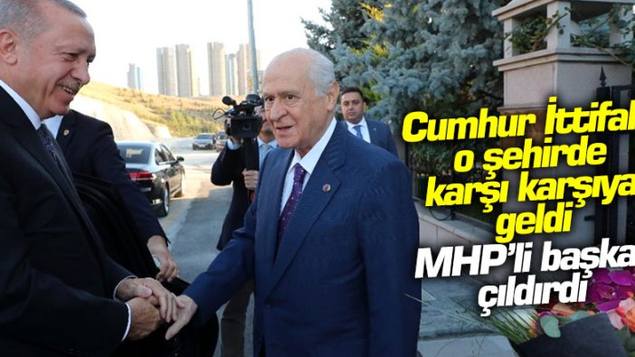 Cumhur İttifakı o şehirde karşı karşıya geldi! MHP'li başkan çıldırdı