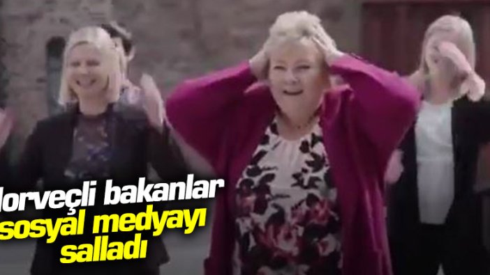 Norveçli bakanlar sosyal medyayı salladı!