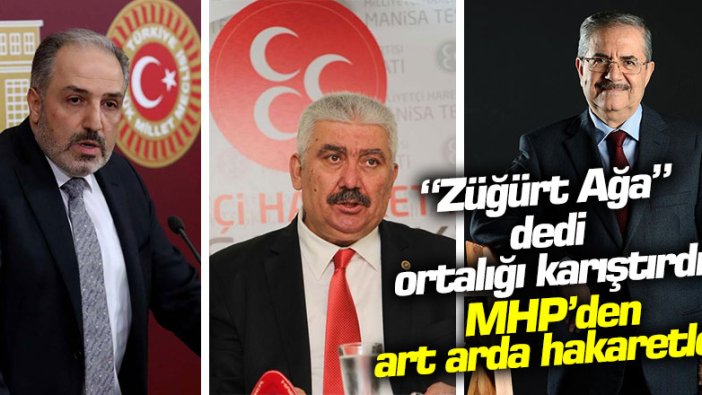 "Züğürt Ağa" örneği ortalığı karıştırdı! MHP'den art arda hakaretler...