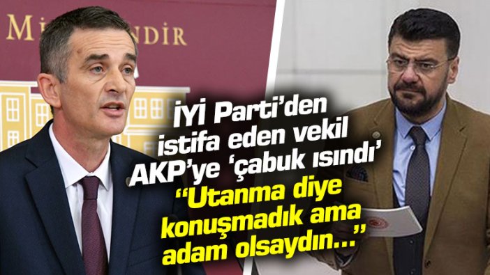 İYİ Partili Dikbayır'dan AKP'ye geçen Akkal'a: "Utanma diye konuşmadık ama adam olsaydın..."