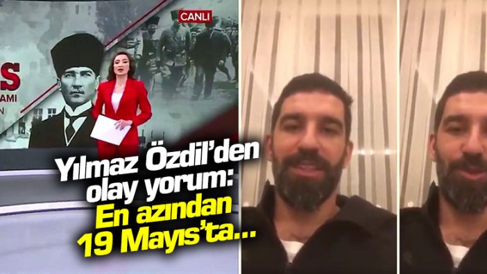 Yılmaz Özdil’den olay TRT ve Arda Turan yorumu: "En azından 19 Mayıs'ta..."