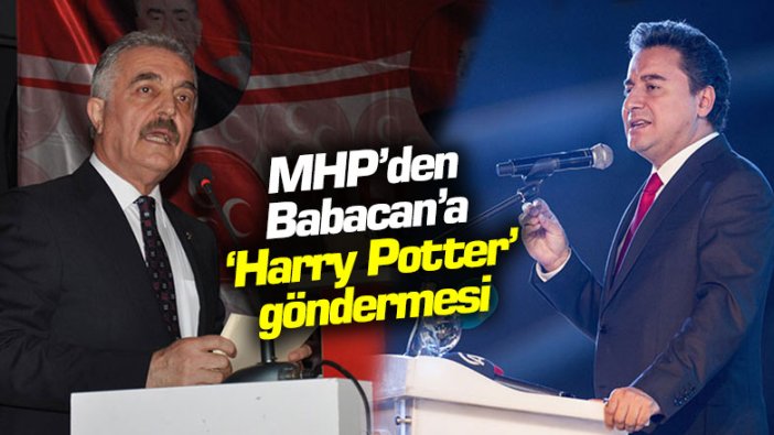 MHP'den Babacan'a Harry Potter göndermesi