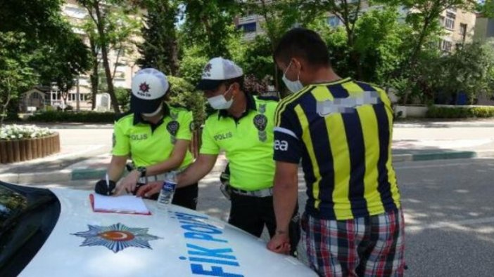 Sokağa çıkma yasağını deldi; bakın polise ne dedi