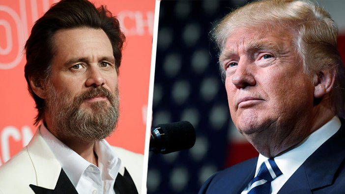 Jim Carrey, Donald Trump'a öyle bir şey yaptı ki...