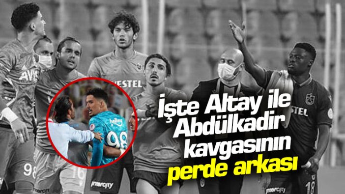 Fenerbahçe - Trabzonspor maçı bitimi kavga! Altay Bayındır ile Abdülkadir Parmak...