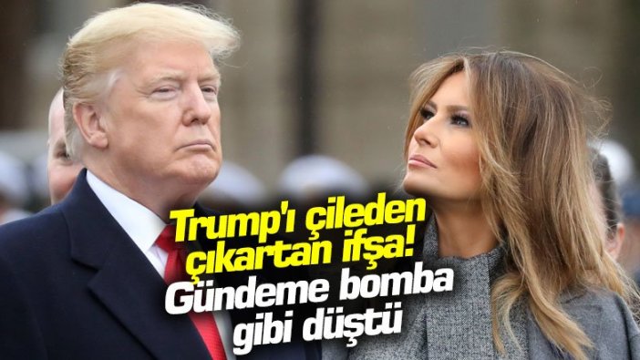 Trump'ı çileden çıkartan ifşa! Gündeme bomba gibi düştü