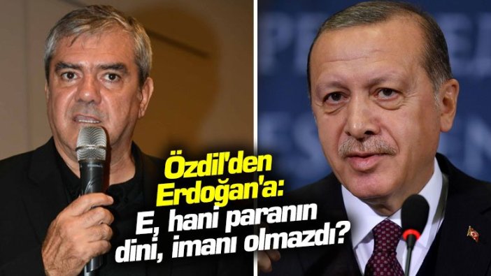 Yılmaz Özdil'den Erdoğan'a "İslam İktisadı" göndermesi: E, hani paranın dini, imanı olmazdı?
