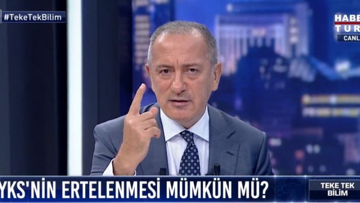 Fatih Altaylı'dan YKS öğrencilerini kızdıracak sözler