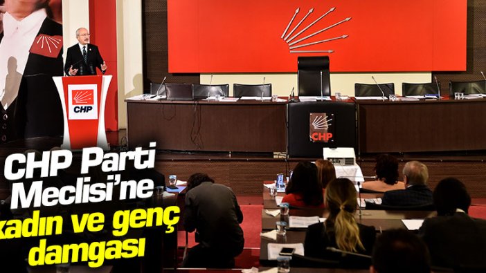 CHP Parti Meclisi'ne kadın ve genç damgası
