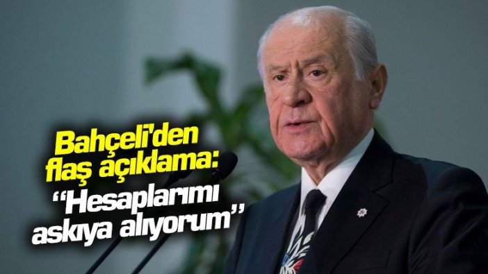 Bahçeli'den flaş Twitter mesajı!