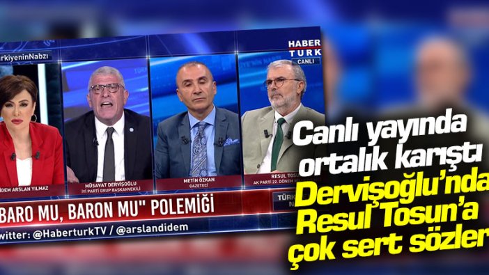 İYİ Partili Dervişoğlu'ndan Resul Tosun'a çok sert sözler