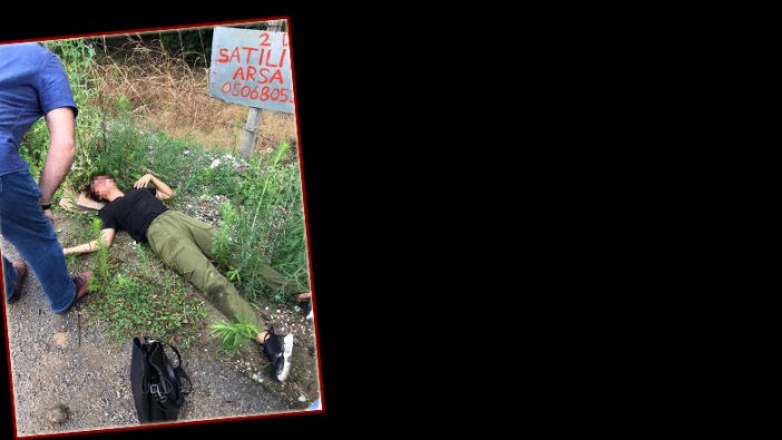 Yürekleri yakan görüntüler: Genç kız yol kenarında baygın halde bulundu