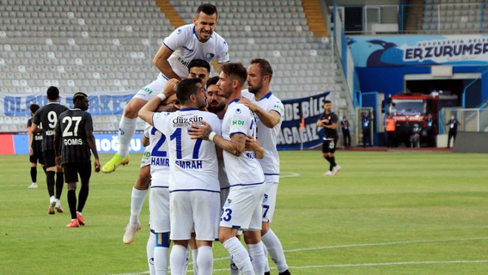 BB Erzurumspor, Süper Lig'e geri döndü!