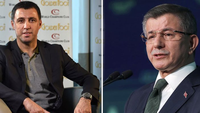 Hakan Şükür ile Ahmet Davutoğlu kavgası büyüyor: Allah belanı versin küçük enişte