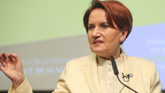 Meral Akşener son noktayı koydu: 