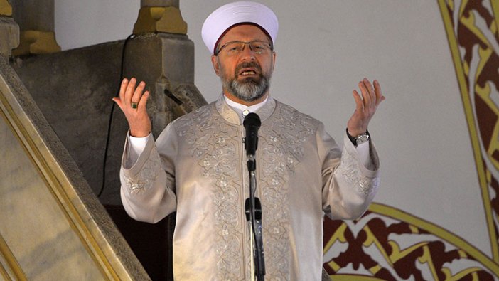 Diyanet İşleri Başkanı Ali Erbaş'tan hutbede tartışma yaratan sözler