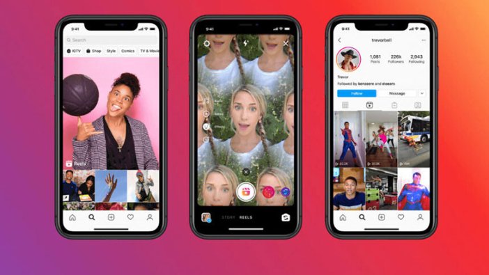 TikTok özelliği artık Instagram'da