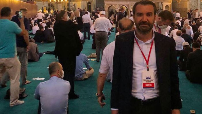 Ayasofya'ya giden AKP'li başkan korona virüse yakalandı