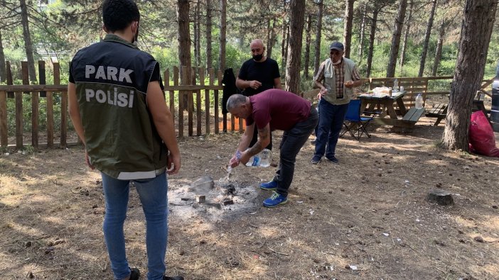 Polisten İstanbul'da mangal denetimi