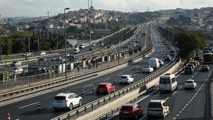 Haliç’te çalışma yeniden başladı: Trafik kilit