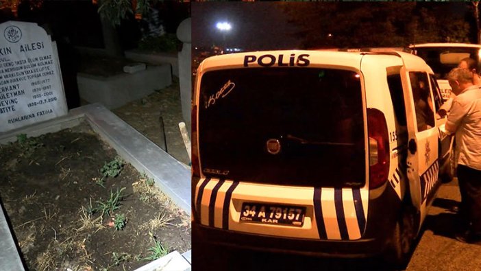 Mezarlıkta yakalandılar: 'Dua ediyorduk'