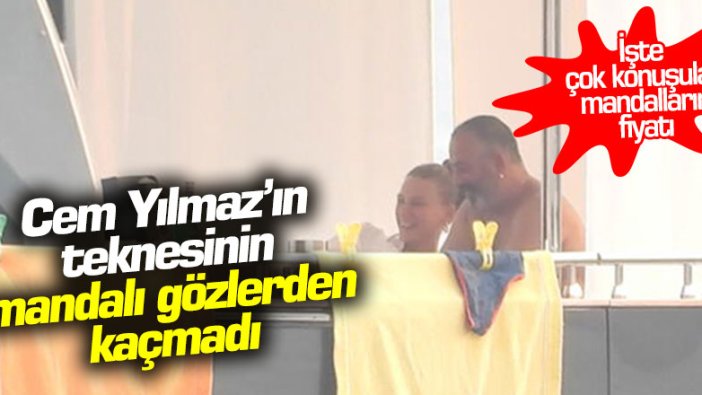 Cem Yılmaz’ın teknesinin mandalı gözlerden kaçmadı: İşte mandalların çok konuşulan fiyatı