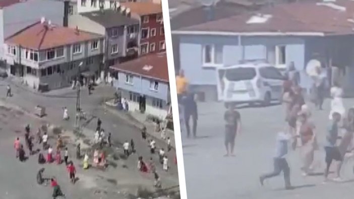 Yok böyle kavga! Ortalık savaş alanına döndü, polis engel olamadı