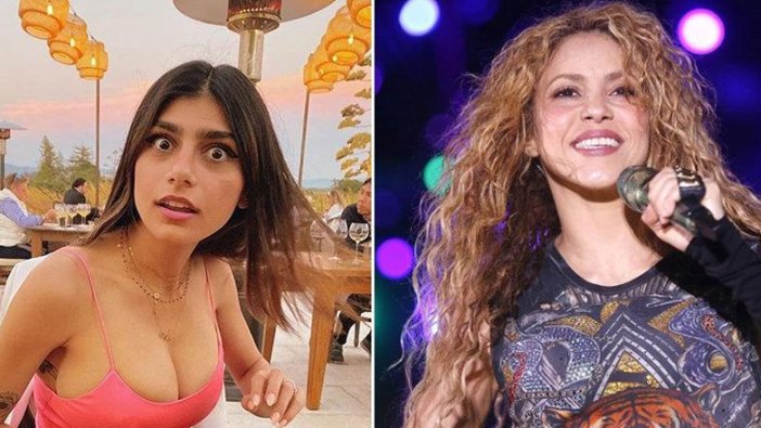 Mia Khalifa'dan Shakira'ya tepki