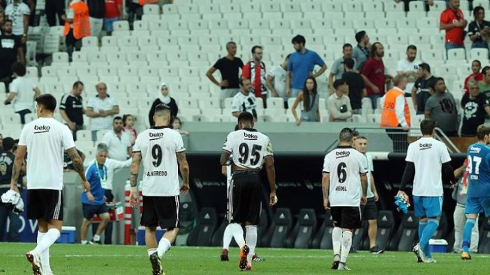 Beşiktaş'ın yenilmezlik serisi sona erdi