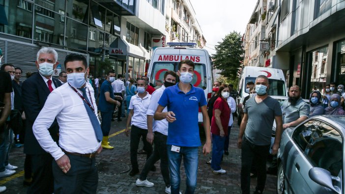 İstanbul'da hastane tavanı çöktü: 1 yaralı