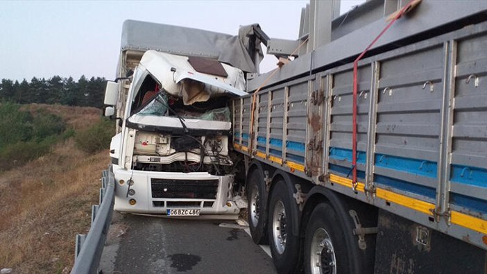 Bolu'da zincirleme trafik kazası: 1 yaralı