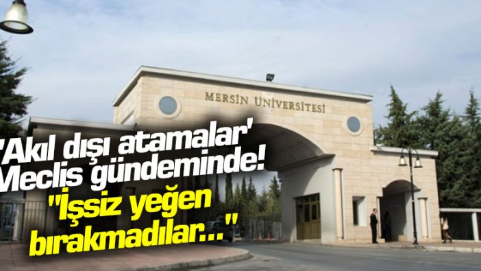 'Akıl dışı atamalar' Meclis gündeminde! "İşsiz yeğen bırakmadılar..."