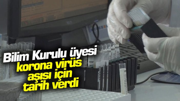 Türkiye'deki gönüllü denemeleri ne zaman başlayacak? Bilim Kurulu üyesi koronavirüs aşısı için tarih verdi