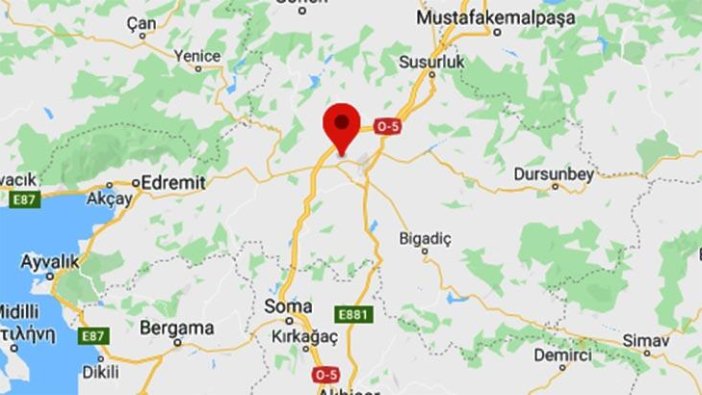 Balıkesir'de korkutan deprem