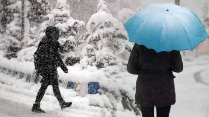 Meteoroloji'den kuvvetli kar yağışı uyarısı! Rüzgarla birlikte resmen DONACAĞIZ!