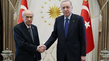 Bahçeli’den Erdoğan’a tebrik telefonu